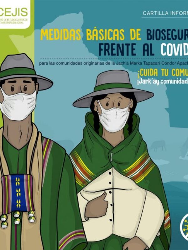 Cartilla de Medidas Básicas de Bioseguridad frente al Covid-19 para las comunidades de la Jach’a Marka Tapacarí Cóndor Apacheta
