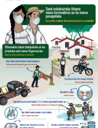 Afiches: cuidado y manejo de residuos en el territorio indígena de la Nación Monkoxi de Lomerío